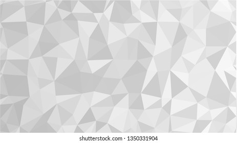 White Polygonal Mosaic Background, Low Poly Style, Vector illustration, Business Design Templates
