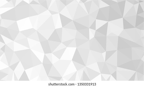 White Polygonal Mosaic Background, Low Poly Style, Vector illustration, Business Design Templates