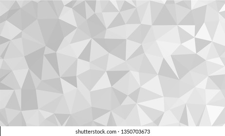 White Polygonal Mosaic Background, Low Poly Style, Vector illustration, Business Design Templates