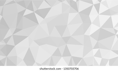 White Polygonal Mosaic Background, Low Poly Style, Vector illustration, Business Design Templates