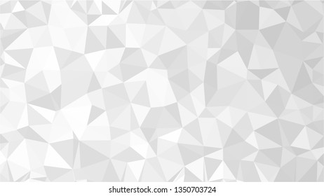 White Polygonal Mosaic Background, Low Poly Style, Vector illustration, Business Design Templates