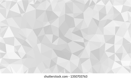White Polygonal Mosaic Background, Low Poly Style, Vector illustration, Business Design Templates