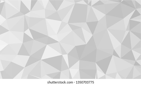 White Polygonal Mosaic Background, Low Poly Style, Vector illustration, Business Design Templates