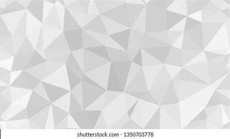 White Polygonal Mosaic Background, Low Poly Style, Vector illustration, Business Design Templates