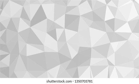 White Polygonal Mosaic Background, Low Poly Style, Vector illustration, Business Design Templates