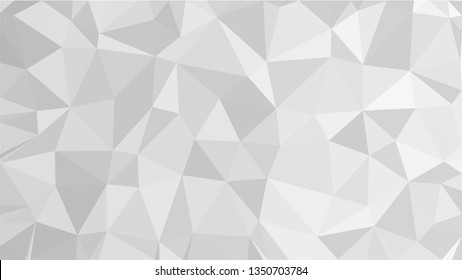 White Polygonal Mosaic Background, Low Poly Style, Vector illustration, Business Design Templates