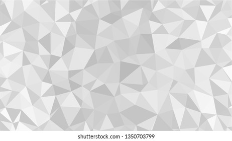 White Polygonal Mosaic Background, Low Poly Style, Vector illustration, Business Design Templates