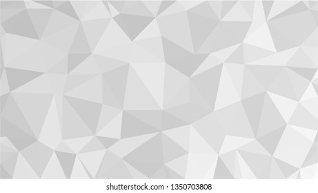 White Polygonal Mosaic Background, Low Poly Style, Vector illustration, Business Design Templates