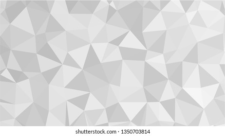 White Polygonal Mosaic Background, Low Poly Style, Vector illustration, Business Design Templates
