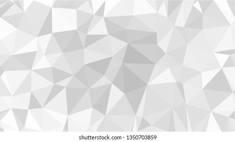 White Polygonal Mosaic Background, Low Poly Style, Vector illustration, Business Design Templates