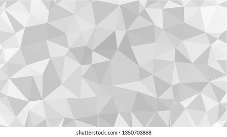 White Polygonal Mosaic Background, Low Poly Style, Vector illustration, Business Design Templates