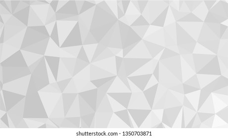 White Polygonal Mosaic Background, Low Poly Style, Vector illustration, Business Design Templates