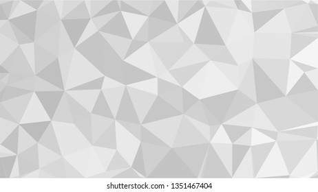 White Polygonal Mosaic Background, Low Poly Style, Vector illustration, Business Design Templates