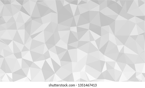 White Polygonal Mosaic Background, Low Poly Style, Vector illustration, Business Design Templates