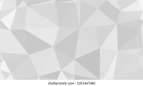 White Polygonal Mosaic Background, Low Poly Style, Vector illustration, Business Design Templates