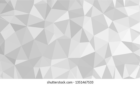 White Polygonal Mosaic Background, Low Poly Style, Vector illustration, Business Design Templates
