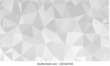 White Polygonal Mosaic Background, Low Poly Style, Vector illustration, Business Design Templates