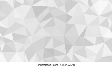 White Polygonal Mosaic Background, Low Poly Style, Vector illustration, Business Design Templates