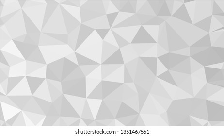 White Polygonal Mosaic Background, Low Poly Style, Vector illustration, Business Design Templates