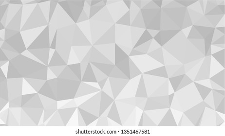 White Polygonal Mosaic Background, Low Poly Style, Vector illustration, Business Design Templates