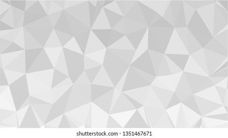 White Polygonal Mosaic Background, Low Poly Style, Vector illustration, Business Design Templates