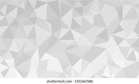 White Polygonal Mosaic Background, Low Poly Style, Vector illustration, Business Design Templates