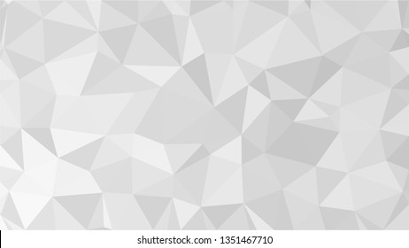 White Polygonal Mosaic Background, Low Poly Style, Vector illustration, Business Design Templates