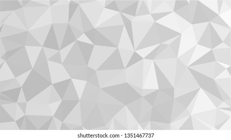 White Polygonal Mosaic Background, Low Poly Style, Vector illustration, Business Design Templates