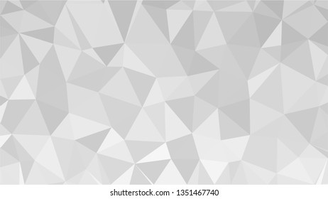 White Polygonal Mosaic Background, Low Poly Style, Vector illustration, Business Design Templates