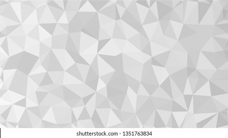 White Polygonal Mosaic Background, Low Poly Style, Vector illustration, Business Design Templates