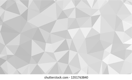 White Polygonal Mosaic Background, Low Poly Style, Vector illustration, Business Design Templates