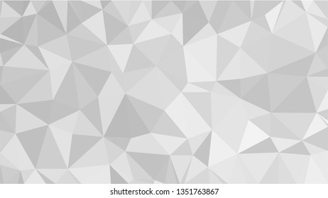 White Polygonal Mosaic Background, Low Poly Style, Vector illustration, Business Design Templates
