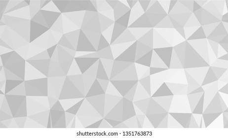 White Polygonal Mosaic Background, Low Poly Style, Vector illustration, Business Design Templates