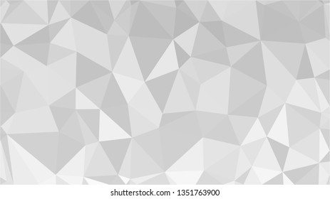 White Polygonal Mosaic Background, Low Poly Style, Vector illustration, Business Design Templates
