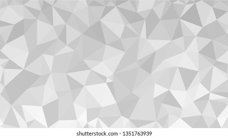 White Polygonal Mosaic Background, Low Poly Style, Vector illustration, Business Design Templates