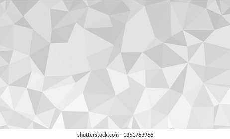 White Polygonal Mosaic Background, Low Poly Style, Vector illustration, Business Design Templates