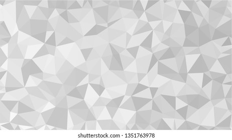 White Polygonal Mosaic Background, Low Poly Style, Vector illustration, Business Design Templates