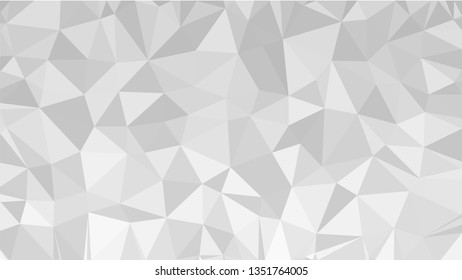 White Polygonal Mosaic Background, Low Poly Style, Vector illustration, Business Design Templates