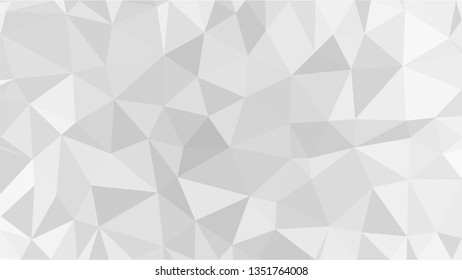White Polygonal Mosaic Background, Low Poly Style, Vector illustration, Business Design Templates