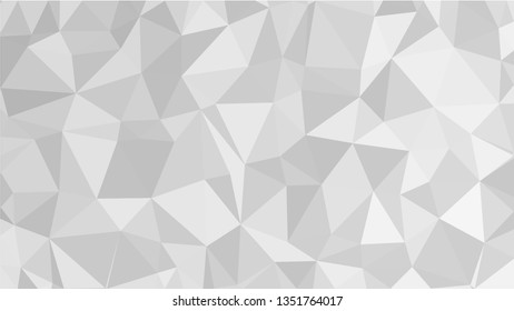 White Polygonal Mosaic Background, Low Poly Style, Vector illustration, Business Design Templates
