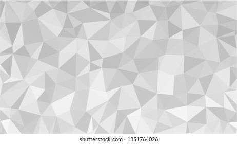 White Polygonal Mosaic Background, Low Poly Style, Vector illustration, Business Design Templates