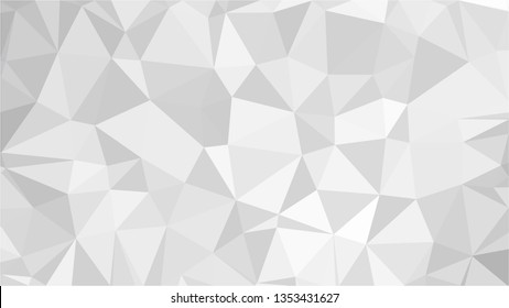 White Polygonal Mosaic Background, Low Poly Style, Vector illustration, Business Design Templates