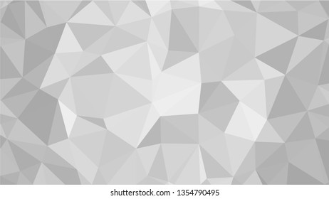 White Polygonal Mosaic Background, Low Poly Style, Vector illustration, Business Design Templates