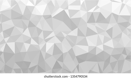 White Polygonal Mosaic Background, Low Poly Style, Vector illustration, Business Design Templates