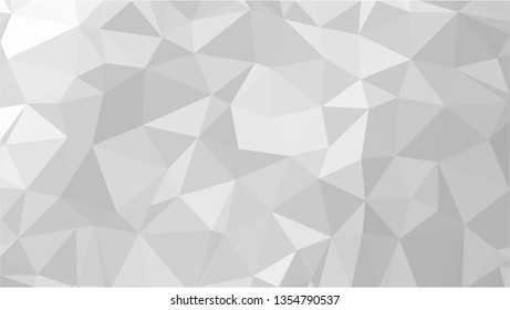 White Polygonal Mosaic Background, Low Poly Style, Vector illustration, Business Design Templates