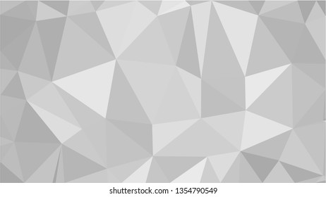 White Polygonal Mosaic Background, Low Poly Style, Vector illustration, Business Design Templates