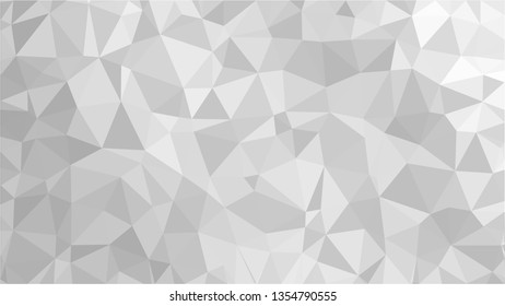 White Polygonal Mosaic Background, Low Poly Style, Vector illustration, Business Design Templates