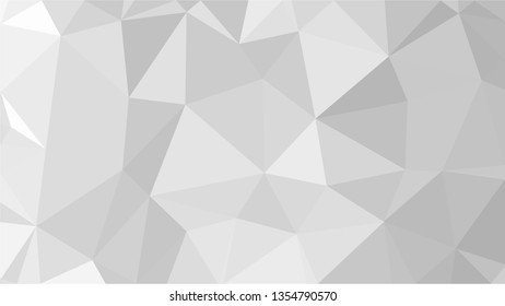 White Polygonal Mosaic Background, Low Poly Style, Vector illustration, Business Design Templates