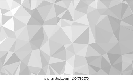 White Polygonal Mosaic Background, Low Poly Style, Vector illustration, Business Design Templates