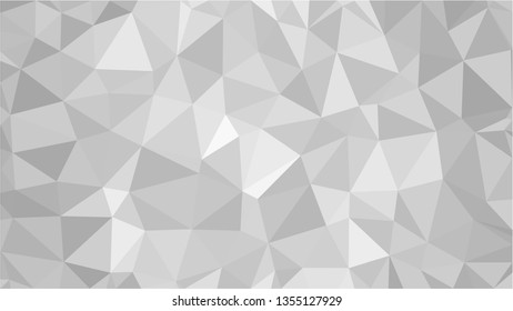 White Polygonal Mosaic Background, Low Poly Style, Vector illustration, Business Design Templates